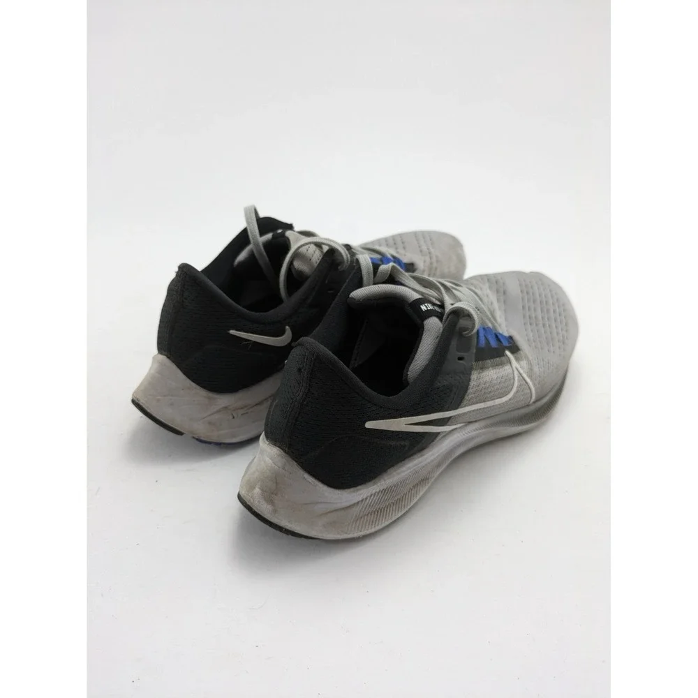 Mens Nike Air Zoom Pegasus 38 Black Wolf Gray Running Shoes CW7356-006 Size 8